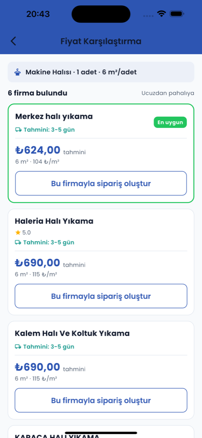 Adım 2: Fiyatları Karşılaştır